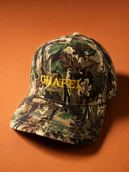 CHAPEL CAMO TRUCKER HAT